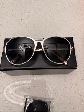 Givenchy Aviator Sunglasses with Dark Lenses